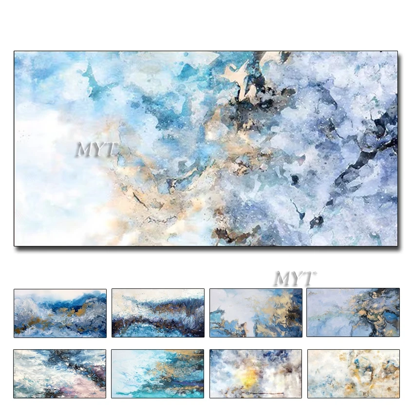 

2020 Sale New Cuadros 100% Oil Painting On Canvas Handmade Abstract Pictures Wall Art Picture Home Decoration For Living Room