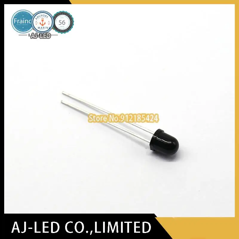 10pcs/lot SFH314FA-3 infrared photosensitive receiver tube NPN phototransistor 5mm wavelength 870nm±40°OSRAM