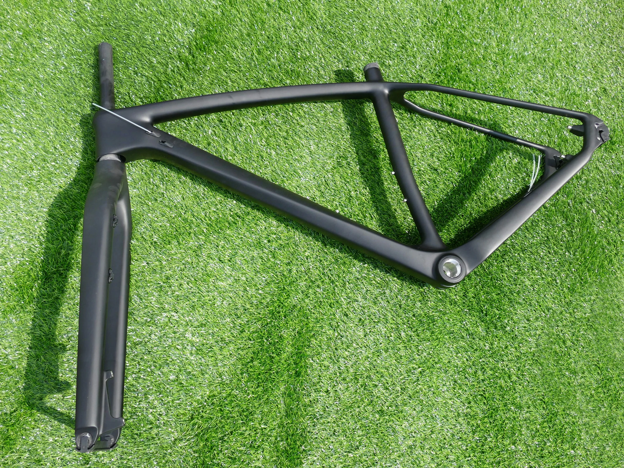 High Quality 29ER Frame Fork Full Carbon UD Matt Disc Brake Frameset Mountain Bike MTB 29ER BB30 BSA Frame 15