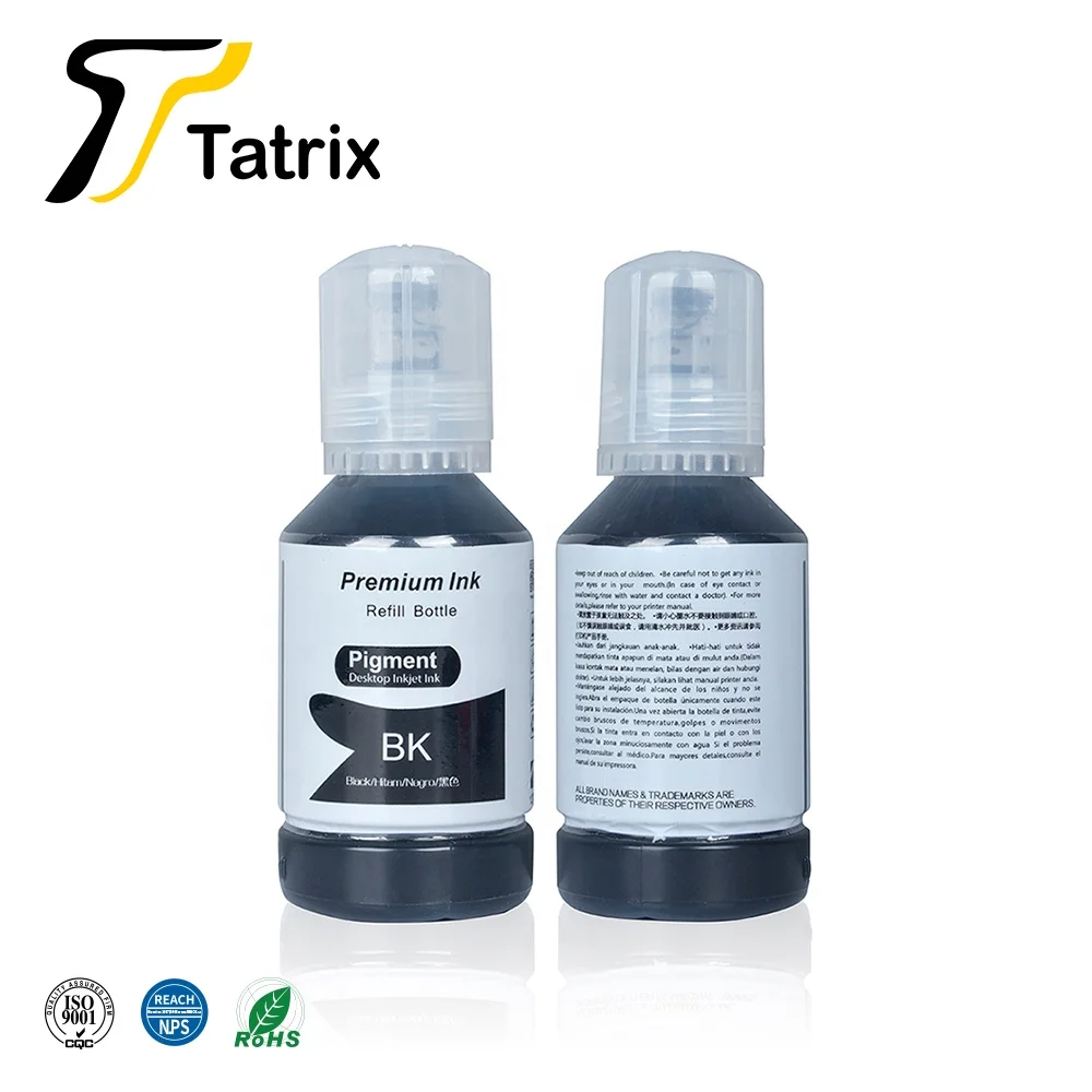 Tatrix Quality Refill Ink For 002 101 102 105 502 008 504 Ink For Epson EcoTank L4150 L4160 ET-7700 ET-7750 L6160 L7160 L7180