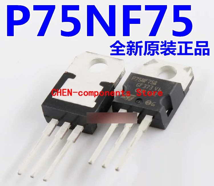 

10pcs Imported new original STP75NF75 P75NF75 TO-220