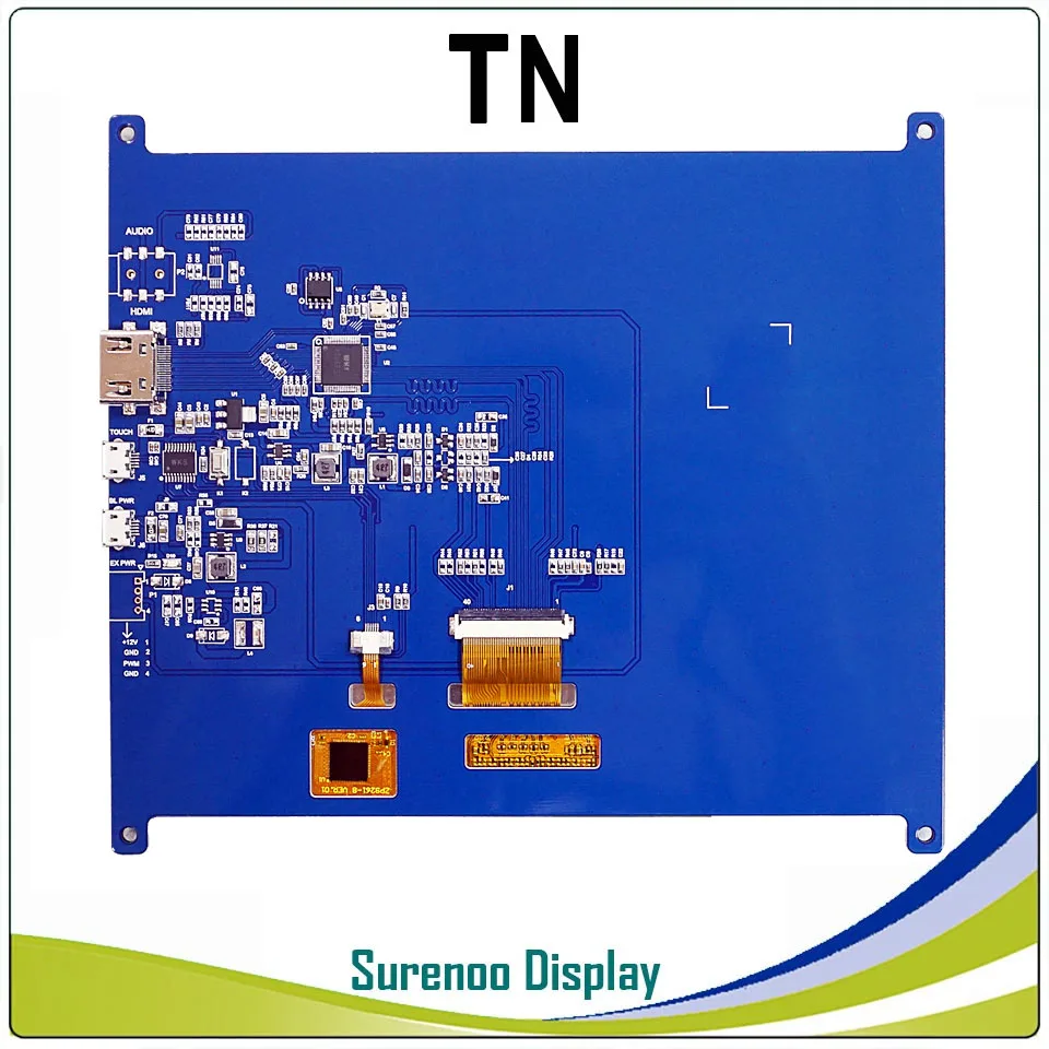 Imagem -02 - Tela Lcd Capacitiva para Monitor Polegadas 1024x768 4:3 Compatível com Hdmi Display Painel Touch Usb