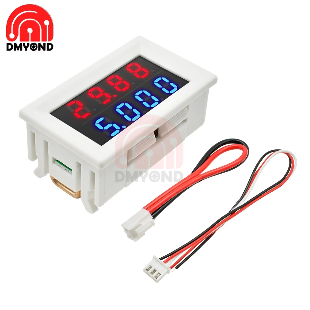 

0.28" 0.28 inch 4 Digits LED Mini Digital DC 100V 10A Voltmeter Ammeter Volt Voltage Current Meter Tester Detector for Auto Car