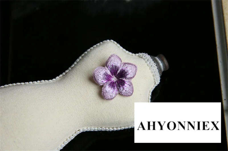 AHYONNIEX 10 stücke Günstige Kleine Blume Patch für Kleidung Nähen auf Applique Kleid Haar Zubehör Schuhe Taschen DIY Dekoration Patches – Detail 17