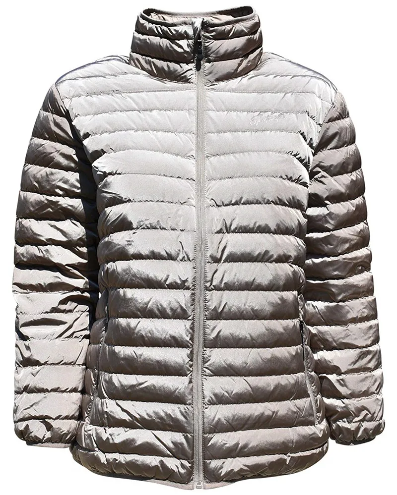 

Women's Plus Size Packable Down Jacket Women Down Quilted Jacket Lightweight Puffer Coat