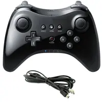 Mando inalámbrico Classic Pro para Nintendo wii U Pro con Cable USB, controlador inalámbrico