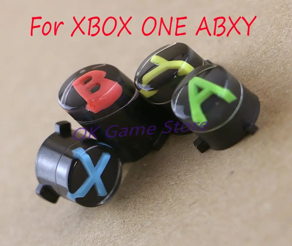 4pcs/lot ABXY Button kit for Microsoft XBOX ONE Wireless Controller for xboxone Gamepad Buttton Set Accessories Repair Part