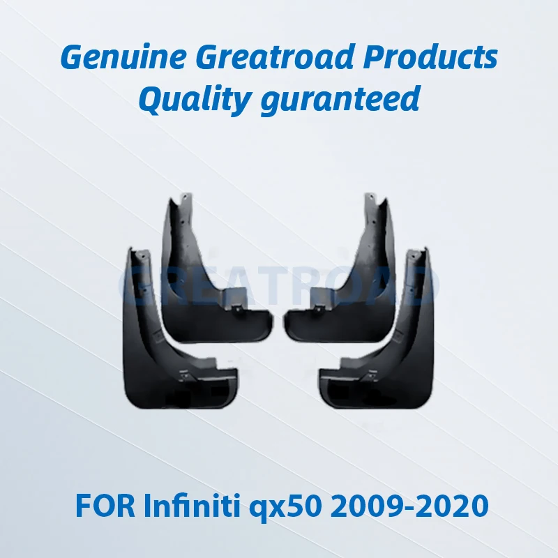 Car Mudflap for Infiniti QX50 2009-2020 Fender Mud Guard Flap Splash Flaps Mudguard Accessories 2010 2015 2016 2017 2018 2019