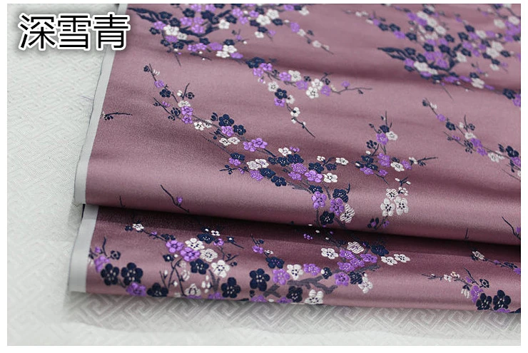 75x50cm Damask Jacquard Brocade Fabric For Apparel Costume Upholstery Furnishing Curtain Clothing Material Patchwork