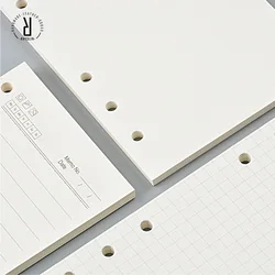 Loose-leaf Notebook Inner Books 48 Sheets 96 Pages Notebook Replace Accessories Blank /lined /graph