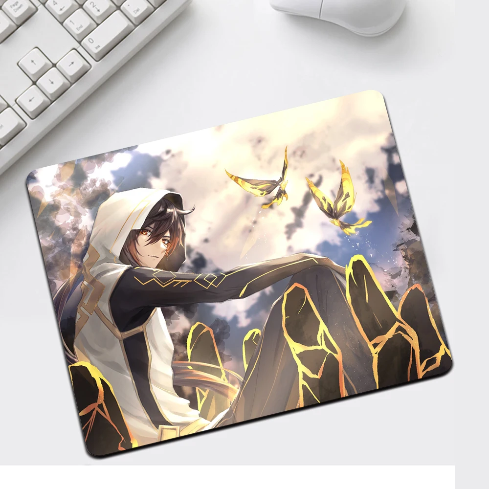 MRGLZY Genshin Impact Natural Rubber Office Mouse Pad Best-selling Mouse Pad Gaming Mouse Pad Gaming Desk Mousepad Anime