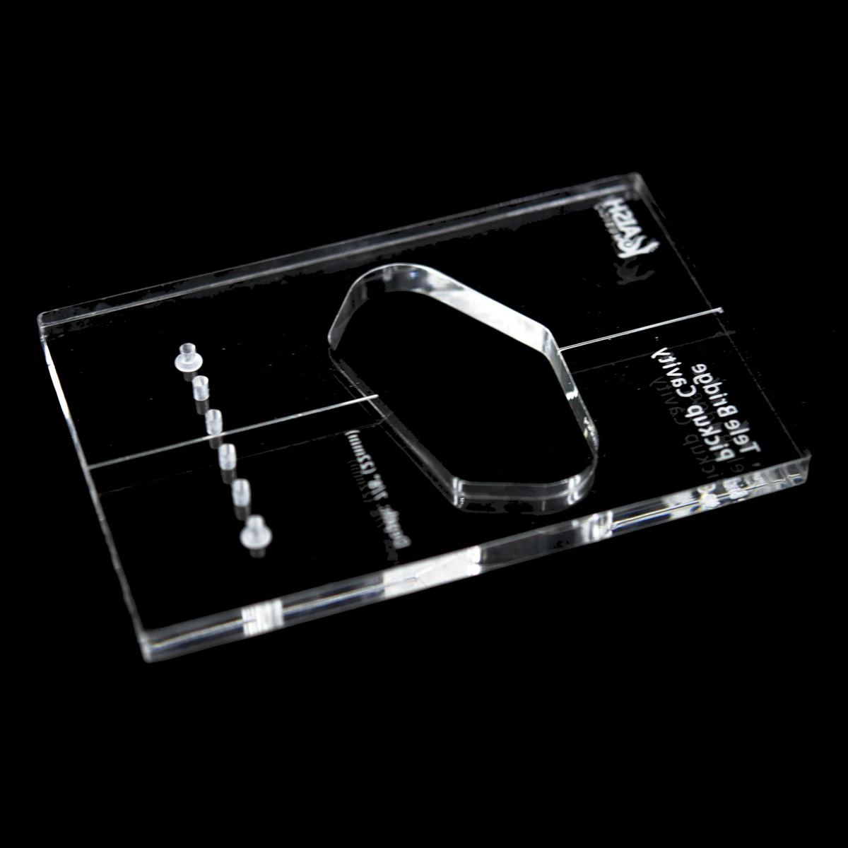 Dopro Acrylic Pickup Routing Template Pickup Templates for TL Guitar Body or Pickguard Rout