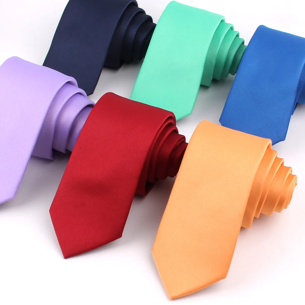 New Solid Neck Ties For Men Women Casual Skinny Tie Suits Slim Tie For Wedding Business Groomsman Necktie Gravata Gifts