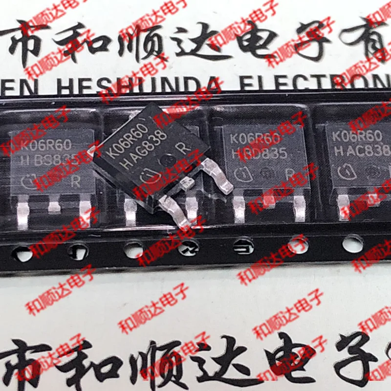 10pcs/lot K06R60 IKD06N60R New stock TO-252 600V 6A