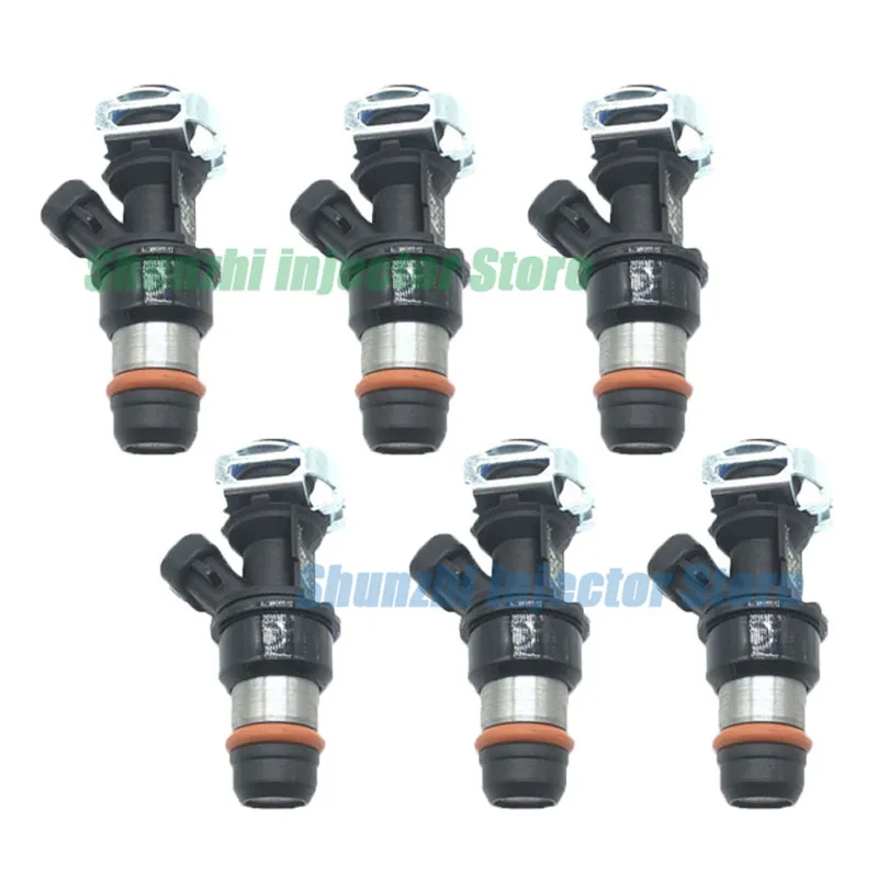 6pcs 25317628 17113698 Fuel Injector For GMC Cadillac Chevrolet 4.8L 5.3L 6.0L 2001-2007