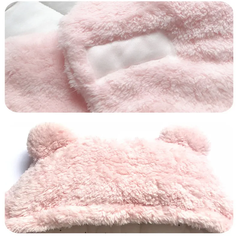 Sleeping bag for newborns in autumn and winter, super fleece and soft wrapping sleeping bag, baby bedding