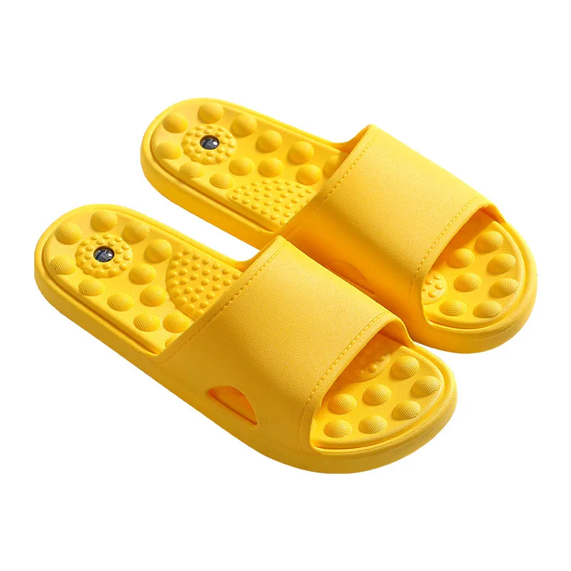 Bathroom slippers female summer home indoor couple non-slip slippers bath massage sandals and slippers men