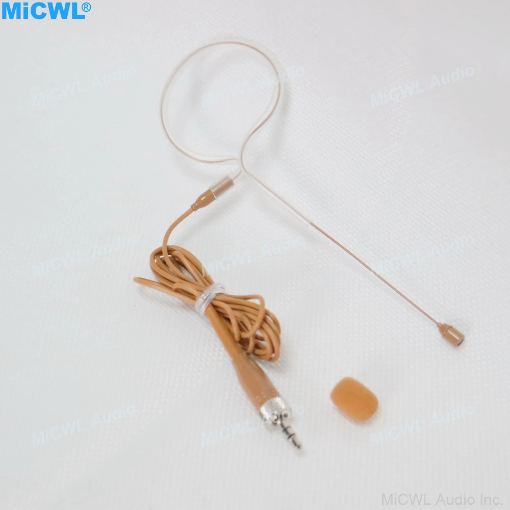 Braunes sl earset headmic headset mikrofon für senn heiser g3 g4 g5 drahtloses system bühne dj karaoke sing aufnahme mikrofon