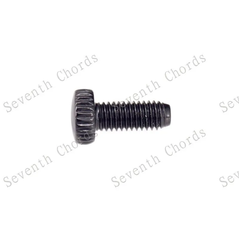 12 Teile/los Schwarz Tremolo Brücke Feine Tuning Schrauben Für Elektrische Gitarre Zubehör Teile Doppel Locking System – Detail 5