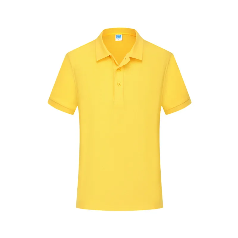 2021 Men\'s Summer Polo Shirt 100% Cotton Smart Casual Style Purple Yellow Short Sleeve Outdoor Slim Breathable Male Clothing 4XL