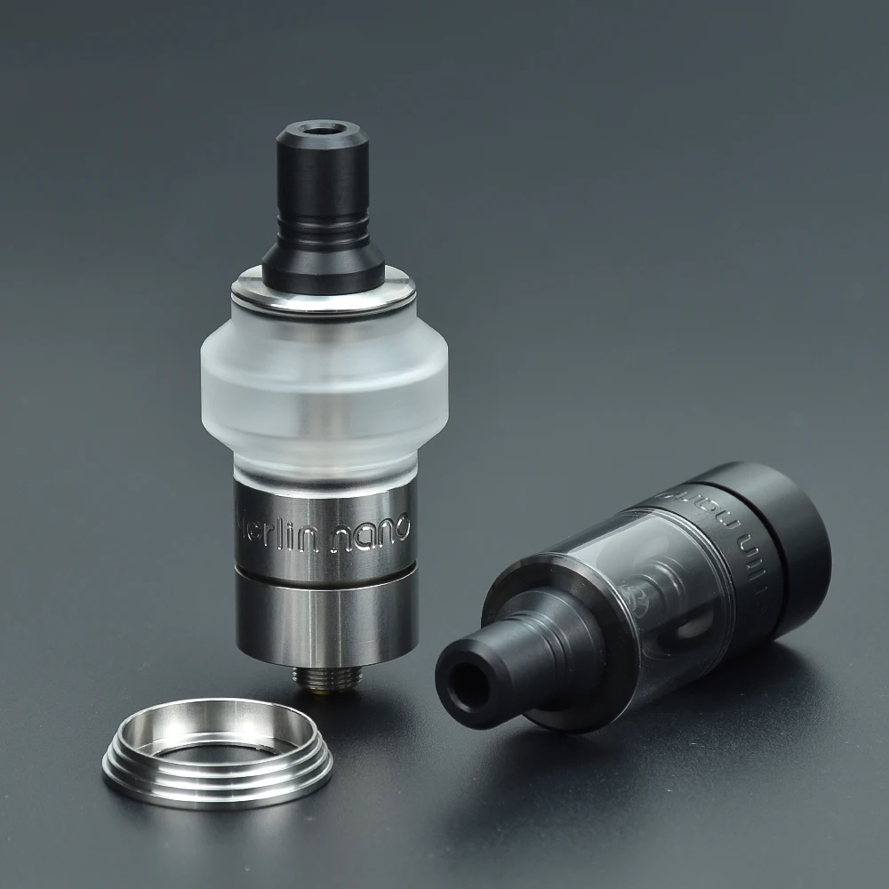 17มม.Merlin Mini Rta 2Ml/3.5Ml Rebuildable อิเล็กทรอนิกส์บุหรี่ Atomizer Vs ไซเรน V2 GTA MTL RTA สำหรับรุ่น: 510ด้าย Vape Mods
