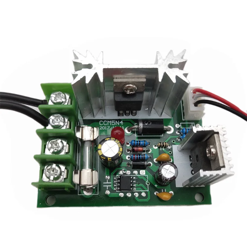 고정밀 원거리 및 역방향 DC 모터 속도 컨트롤러 10A 12V 24V DC 모터용 가변 속도 사용