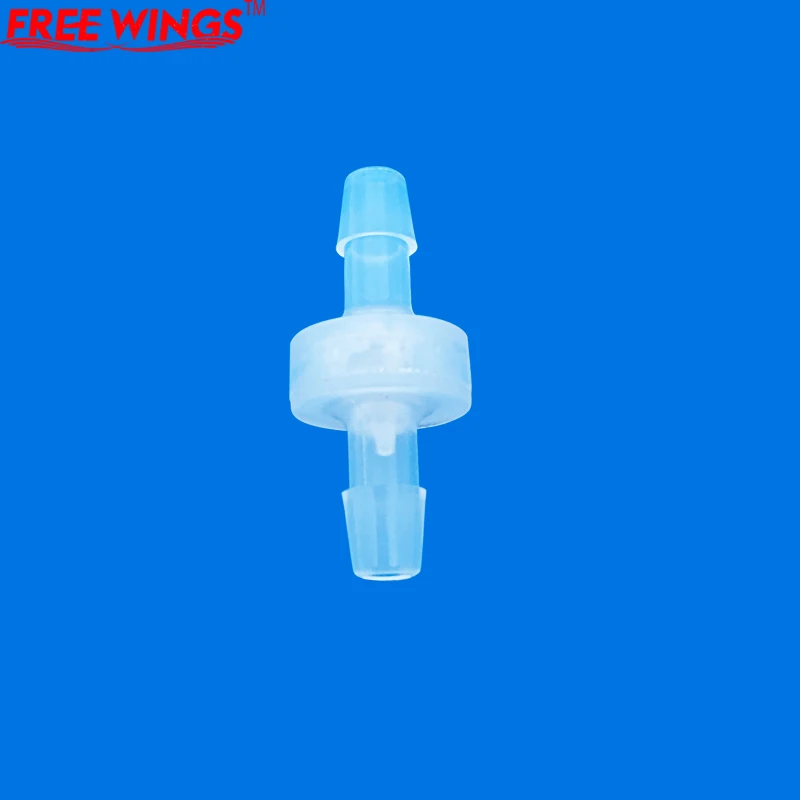 1/5/10pcs 3mm~12mm Plastic One-Way Non-Return Water Inline Fluids Check Valves For Fuel Gas Liquid Silicone Rubber   with Spring