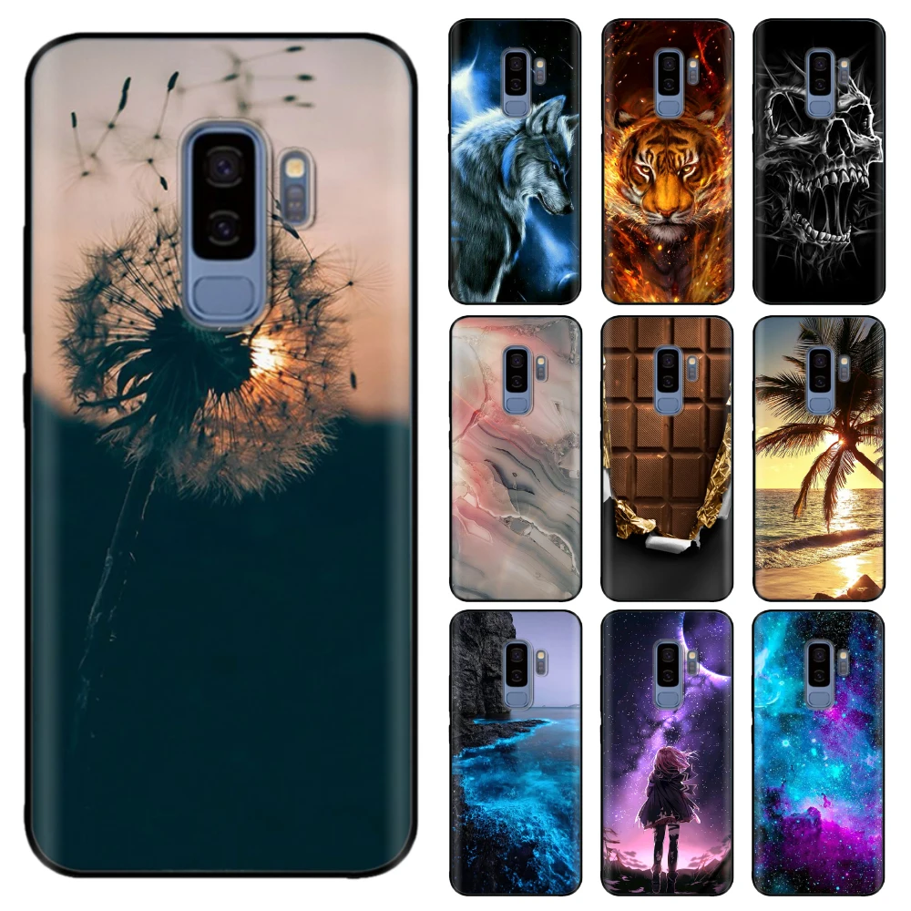 Case for Samsung Galaxy S9 Soft Silicon Tpu Cover S9 PLUS Case for Samsung S8/S8 Plus S 8 S8+ S9+ Phone Shell Protective Coque