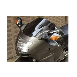 Motorcycle Windshield Double Bubble WindScreen Screen For 1996 - 2007 Honda CBR1100XX CBR 1100 XX Super Blackbird Black Iridium