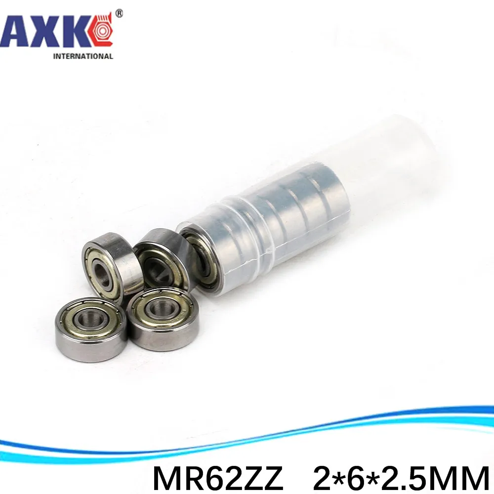 MR62ZZ R-620ZZ 2x6x2.5 mm Deep groove ball bearing Miniature bearing High qualit MR62Z SMR62ZZ  MR62 2*6*2.5