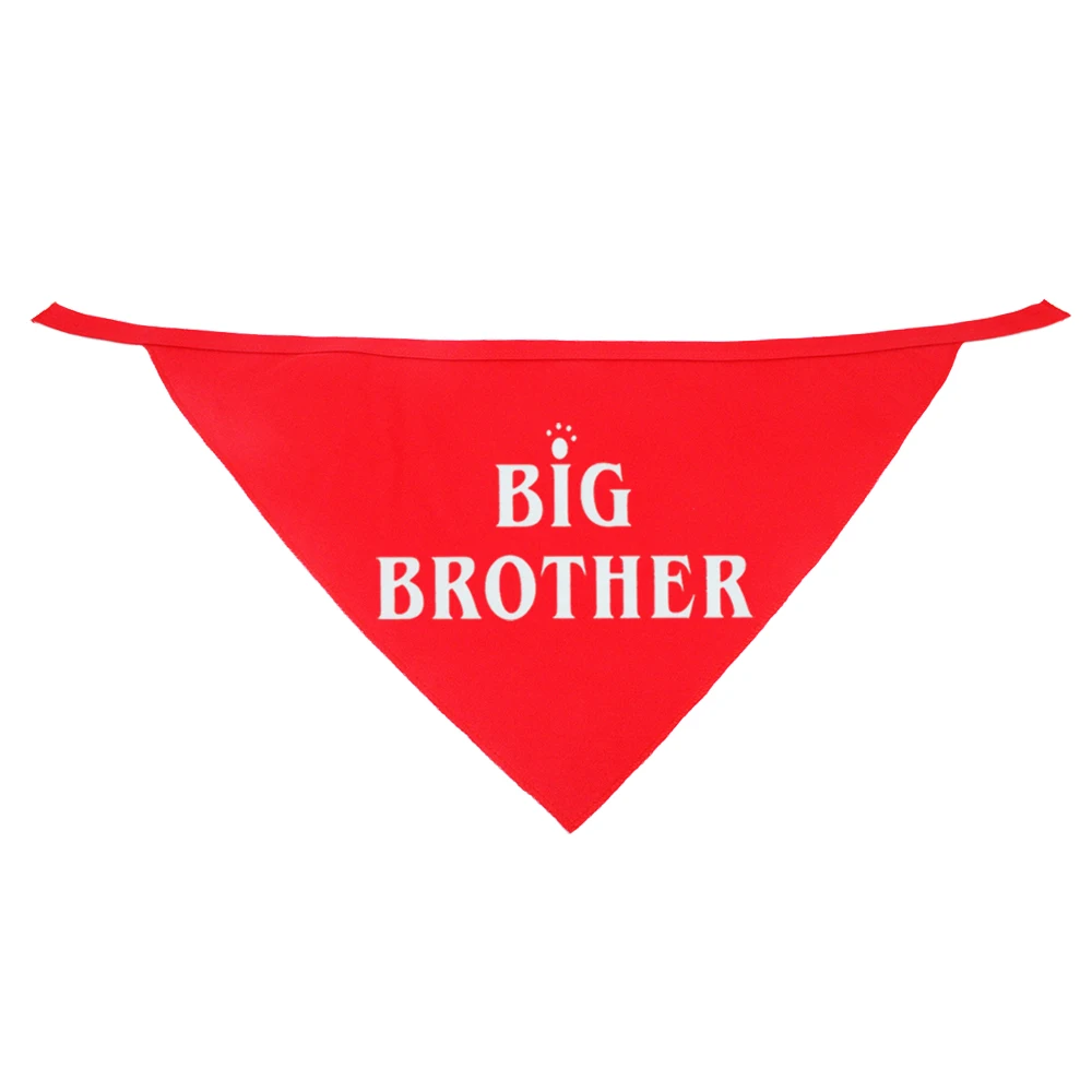 BIG BROTHER Adjustable Dog Bandana Pet Scarf Cute Neckerchief For Puppy Dog Cat Pet Bibs Pet Scarf Accessories