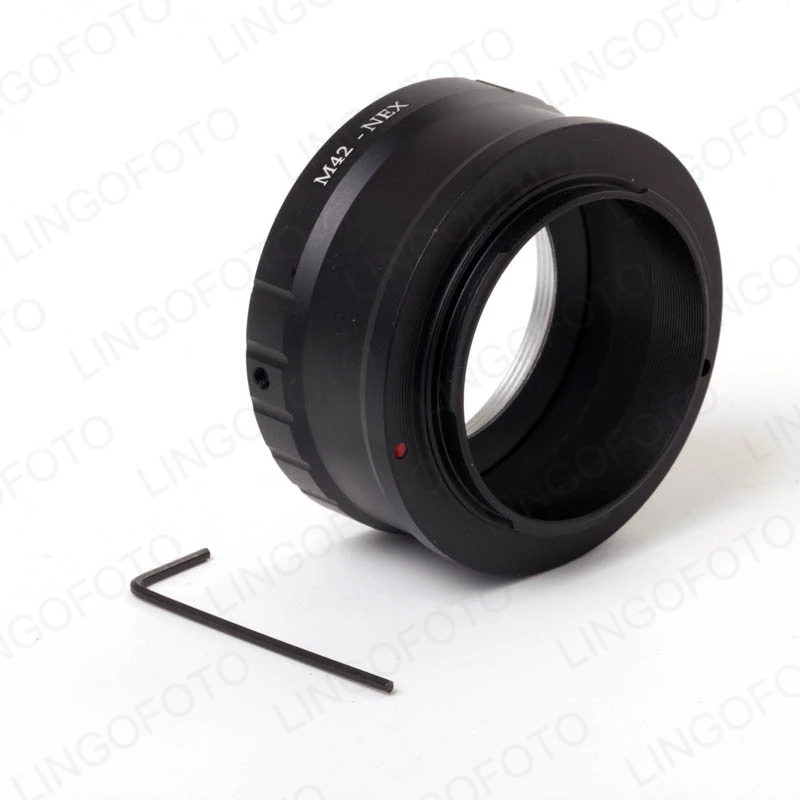 M42 to for Sony E-Mount NEX-7 NEX-6 NEX-5N NEX-5 NEX-C3 NEX-3 Camera M42-NEX Lens Mount Adapter