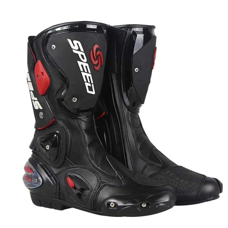 high quality  pro-biker motorcycle speed shoes automobile race boots off-road boots competition shoes