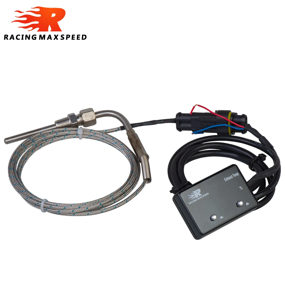 Auto Waterdichte Uitlaat Temp Gauge Uitlaat Gas Meter Digitale Met Sensor Ext Temperatuur Meter Turbo Voor 4WD Hilux Patrol Egt