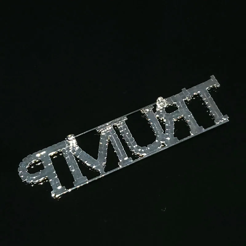 Luxury Handmade Word Brooch Jewelry \