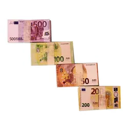 Miniature Items Mini Dolls Money Cash Dollars Euro British Pound Won Banknotes Model For Barbie Ob11 1/6 Dolls House Accessories