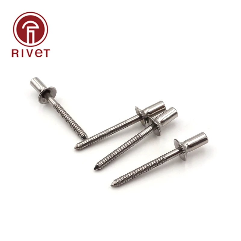 M6.4 100PCS GB 12616 Stainless Steel Countersunk rivets Closed End Blind Rivet Sealed Hollow Rivets Blind Rivets