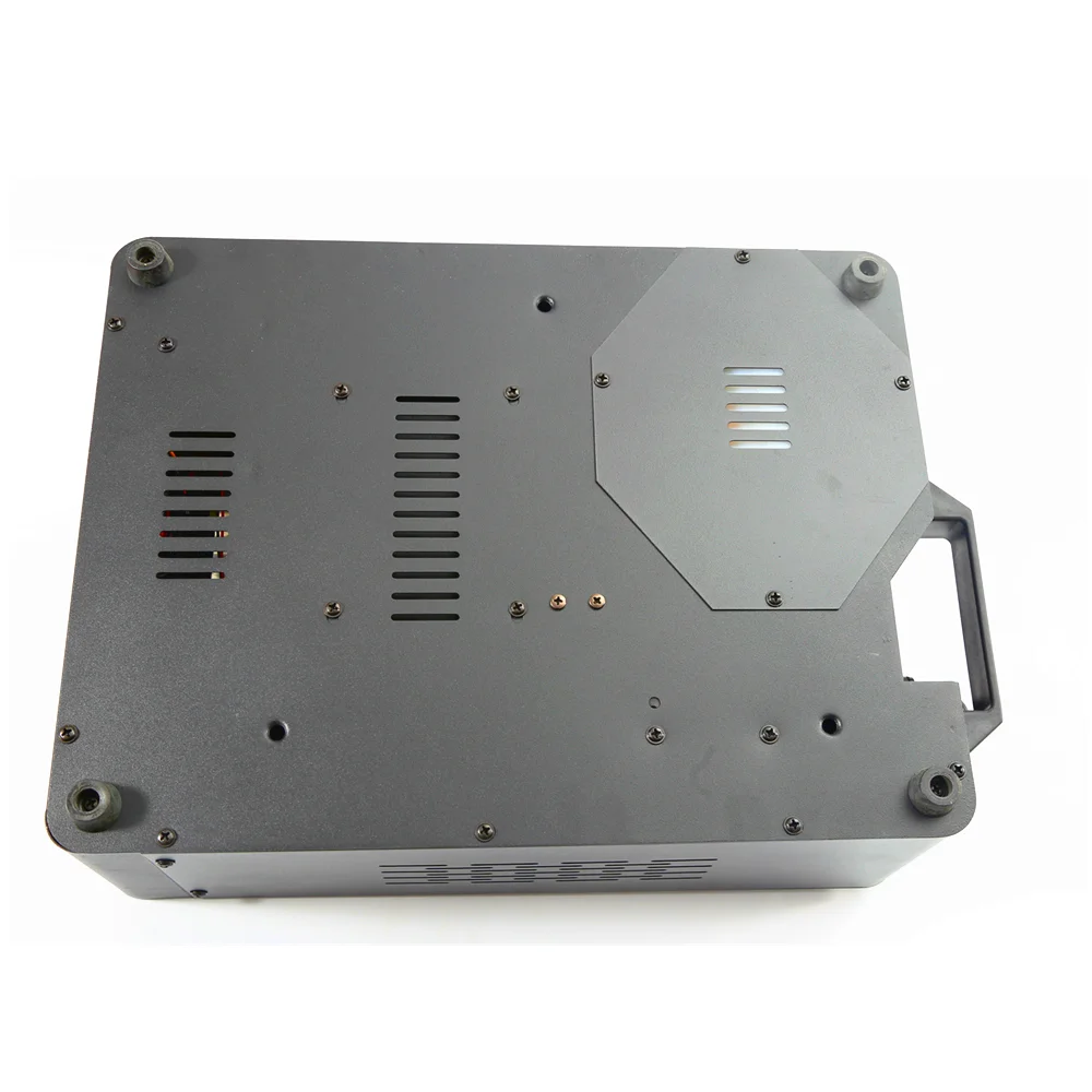 Pyro Vertical Smoke Machine/Remote+DMX512 Control 1500W Fog Machine With 24x9W LED Lights/ Stage Vertical Fogger For Bar DJ Club