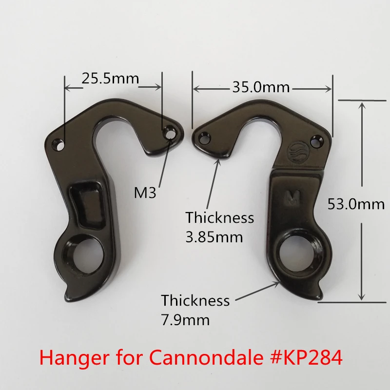 

1PC Bicycle mech Dropout For Bulls Black Cannondale #KP284 Trail Kids Race Rush 29er Tesoro Tango Cujo Quick Trail Series hanger