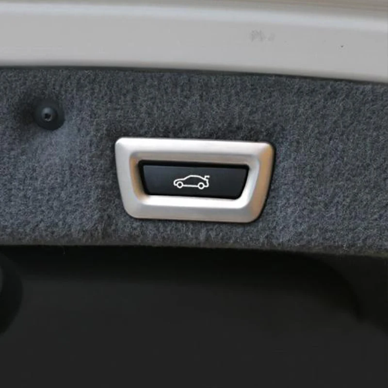 

For BMW 5 Series G30 2017 2018 ABS Matte Car sticker Tail door Switch decoration Cover Trim car styling accessories 1pcs
