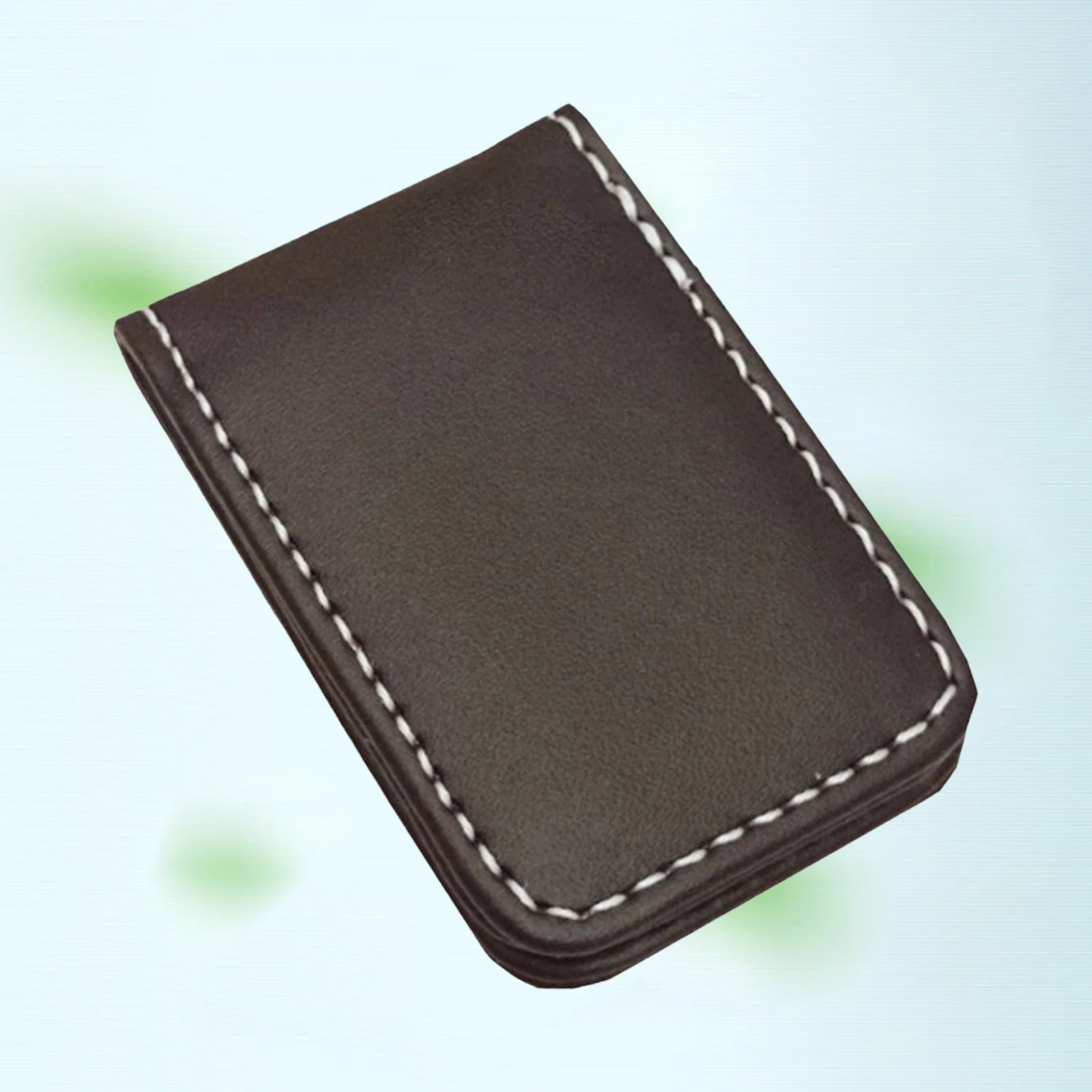 PU Leder Magnetische Geld Clip Tasche Brieftasche Minimalistischen Brieftasche Schlanke Brieftasche Kredit Business Karten Halter