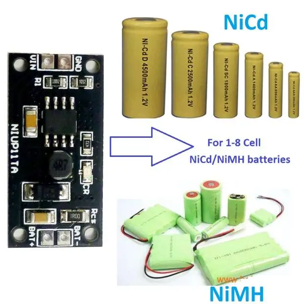 1S - 8S komórka NiMH akumulator NiCd ładowarka moduł ładowania pokładzie 2S 3S 4S 5S 6S 7S 1.2V 2.4V 3.6V 4.8V 6V 7.2V 8.4V 9.6V baterie