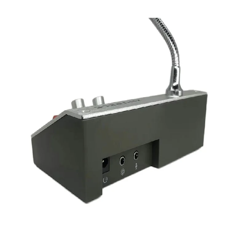 ZDL-9908 Dual-Way Counter Interphone Audio Record Output Anti-interference Window Intercom System For Bank Hospital Bus Station