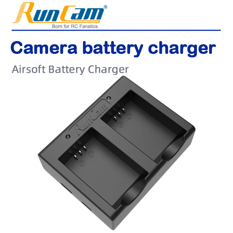 RUNCAM Camera Battery Charger for RunCam2/ 4k/Scopecamlite/Scopecam 4k/ 850mAh 3.7V Battery/Recording Cable