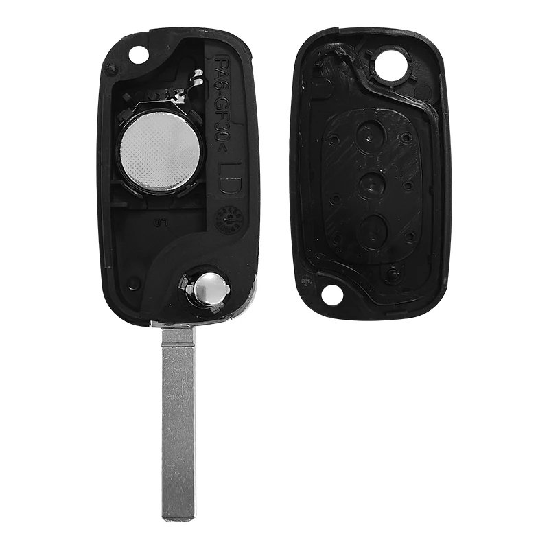 XNRKEY 3 Button Car Flip Remote Key PCF7961M/4A Chip 433Mhz for Mercedes Benz Smart Fortwo 453 Forfour 2015-2017 Car Key