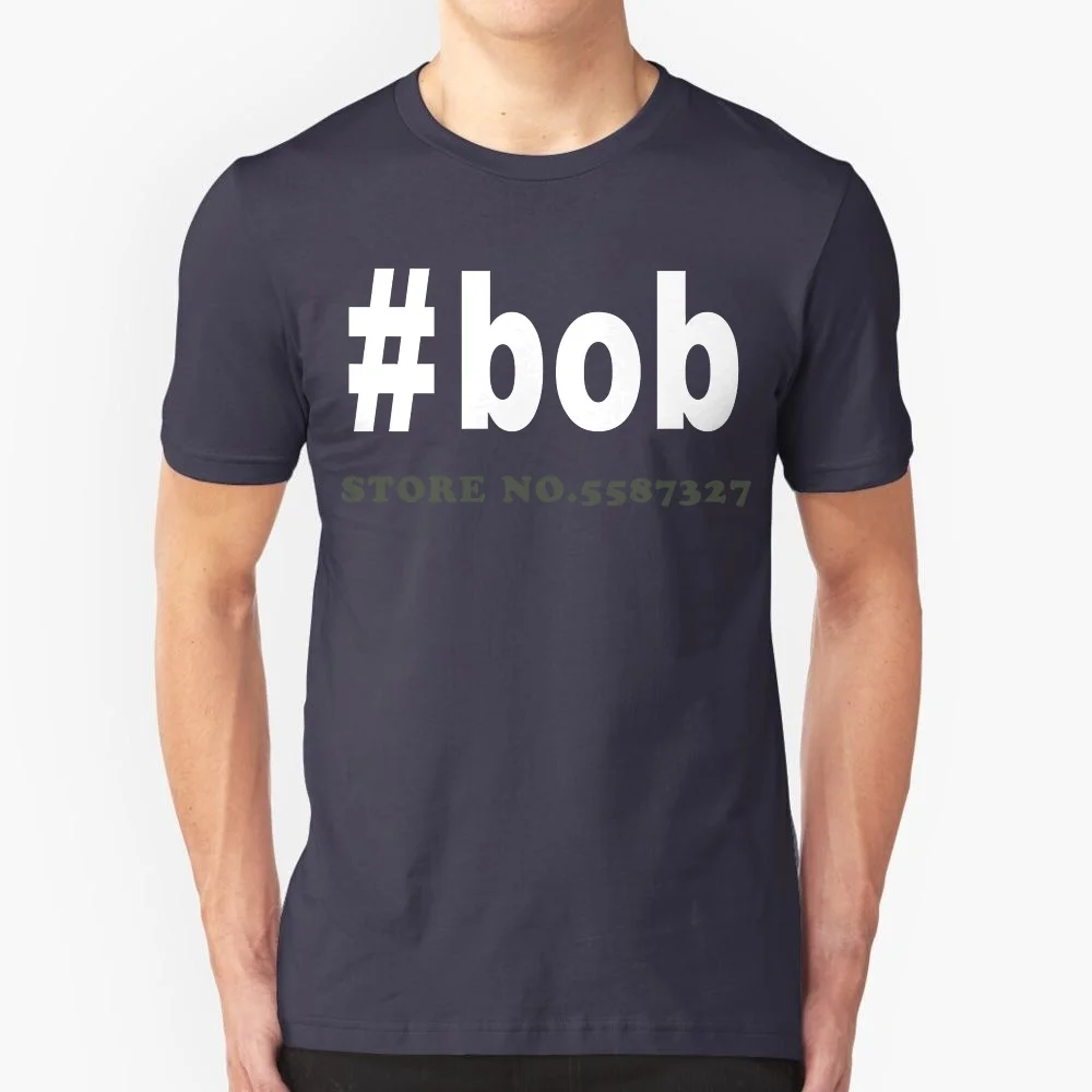 

Мужская забавная футболка (# bob ( Hashtag Tee Shirt), мужская футболка унисекс, модная мужская футболка, бесплатная доставка