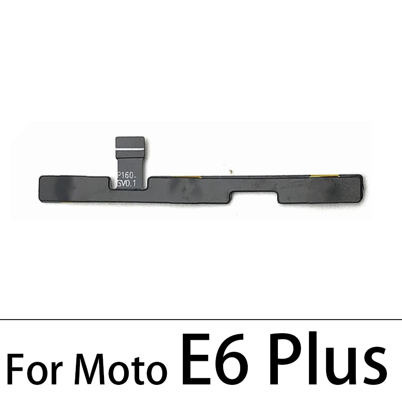 Power On Off Button Volume Side Key Flex Cable For Motorola Moto E13 E22 E32 E5 E6 E6s E7 Plus Power Play Go E20 E30 E40