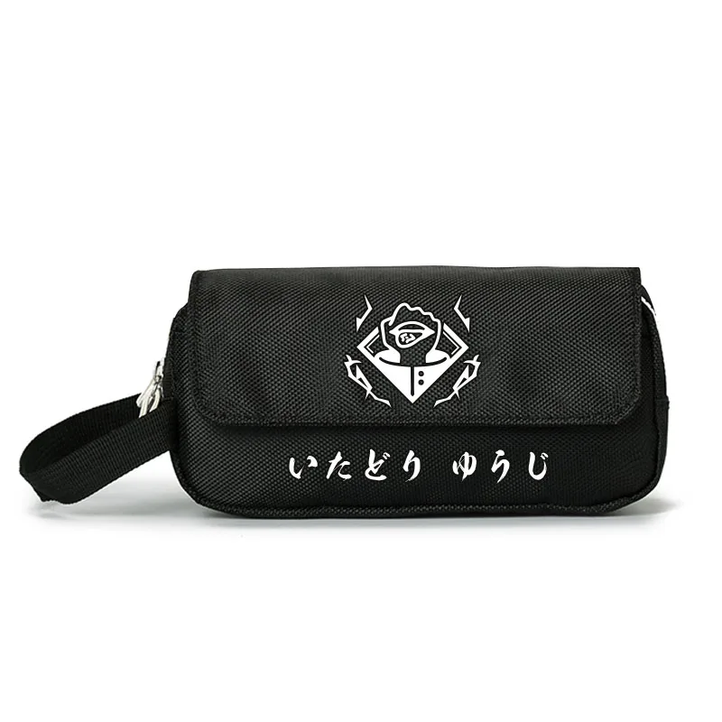 Jujutsu Kaisen Large Pencil Case Anime Pen Bags Small School Bags Cartoon Stationery Storage Bag Girls kawaii Makeup Case