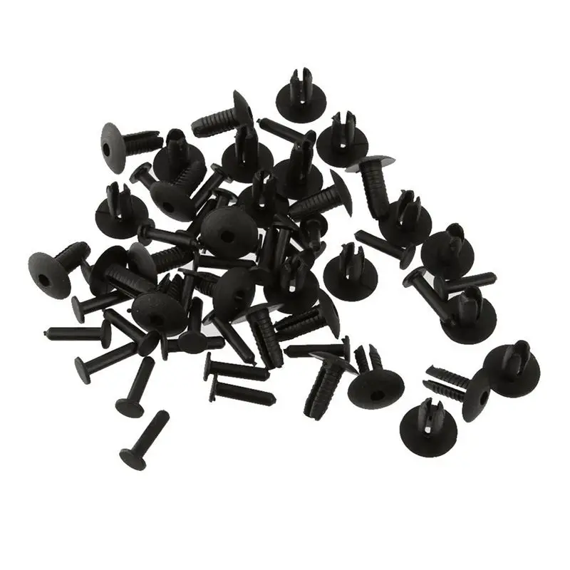 NEW-30pcs Plastic Bumper Mounting Rivet Body Trim Clip for BMW E30 E36 E46 E39 E38