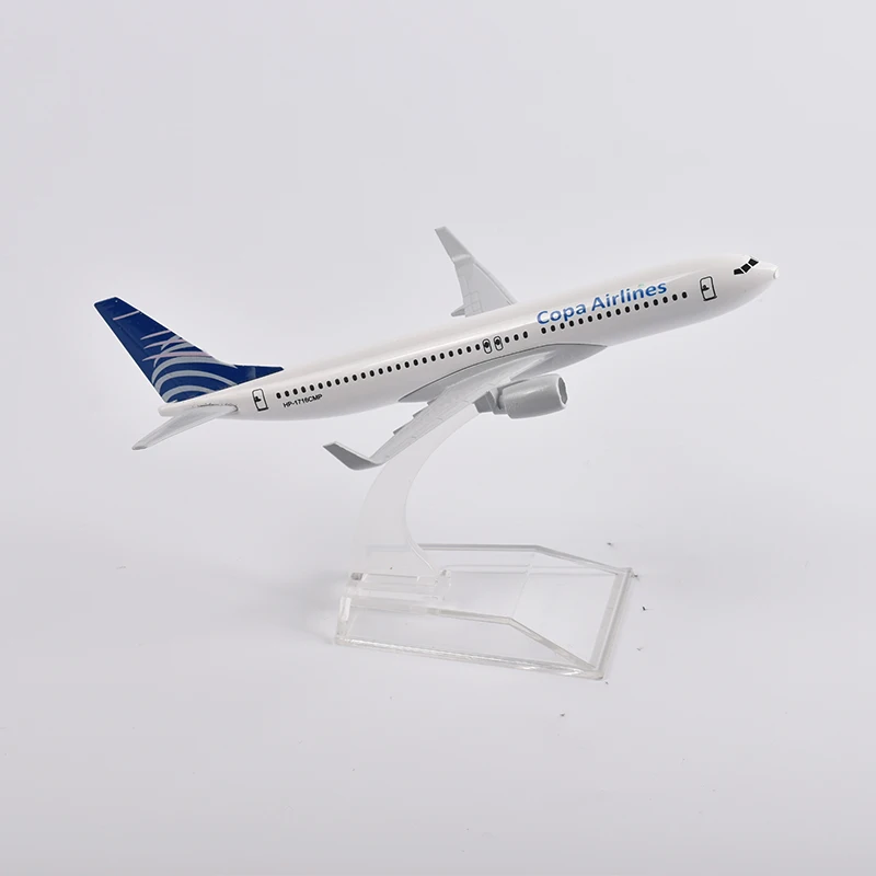 JASON TUTU 16cm Copa Airlines Boeing B737 Flugzeug Modell Flugzeug Modell Flugzeug Diecast Metall 1/400 Skala Flugzeuge Dropshipping